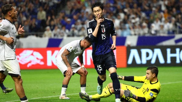 kalah tampa balas saat lawan jepang