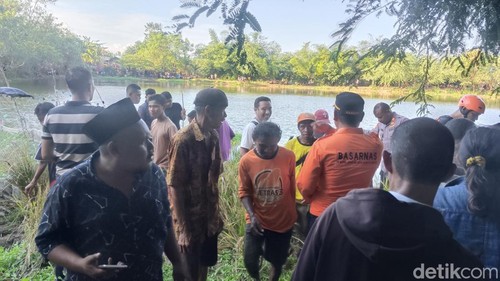 Suasana di sekitar Cekdam 3, RT 12, RW 04, Kelurahan Manutapen, Kecamatan Alak, Kota Kupang, Nusa Tenggara Timur (NTT), Selasa (10/6/2025).
