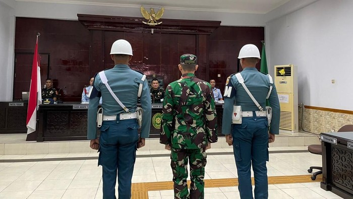Suasana sidang lanjutan Jumran.