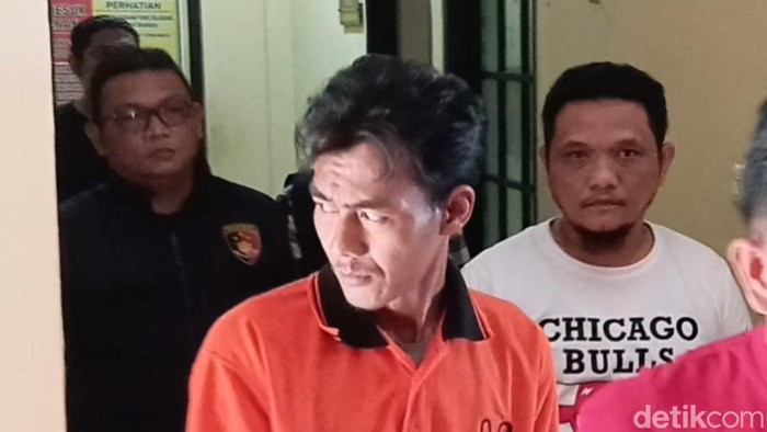 Tampang David (31) yang bacok mantan ketua RT lantaran tak diajak jadi panitia kurban.