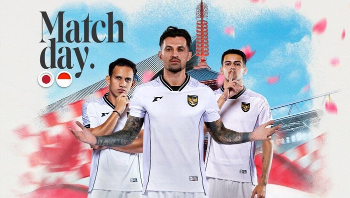 Timnas Indonesia Vs Jepang dalam laga Kualifikasi Piala Dunia 2026 zona Asia.