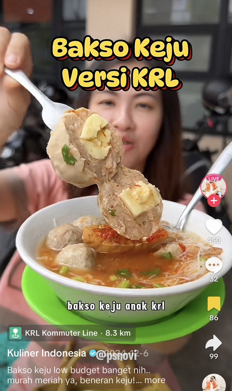 Bakso Keju