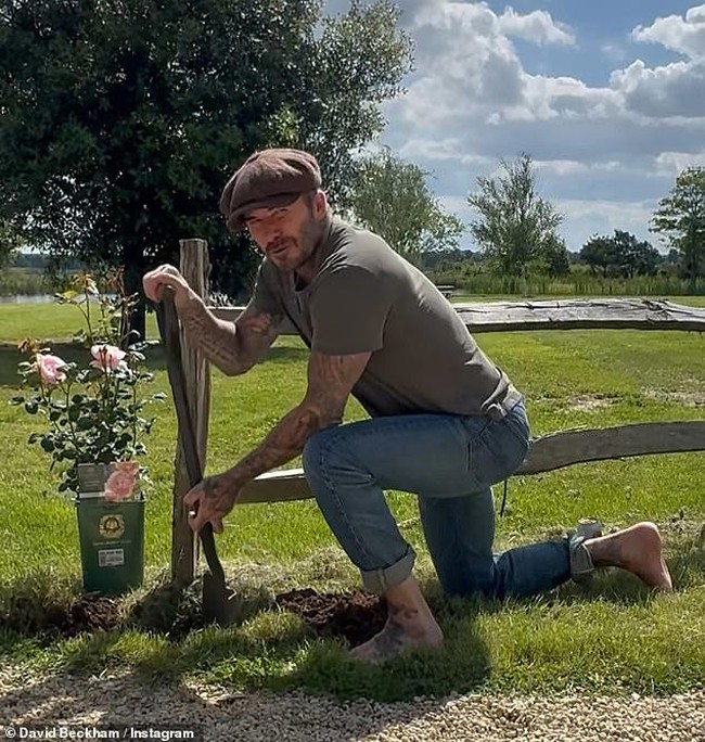 Siapa sangka, di balik gaya hidup glamor dan sorotan kamera, David Beckham menemukan ketenangan di pedesaan Inggris.  Foto: dok. Instagram @davidbeckham