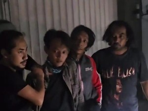 Tampang Pengeroyok Pria Tewas Diceburkan ke Banjir Kanal Barat Semarang