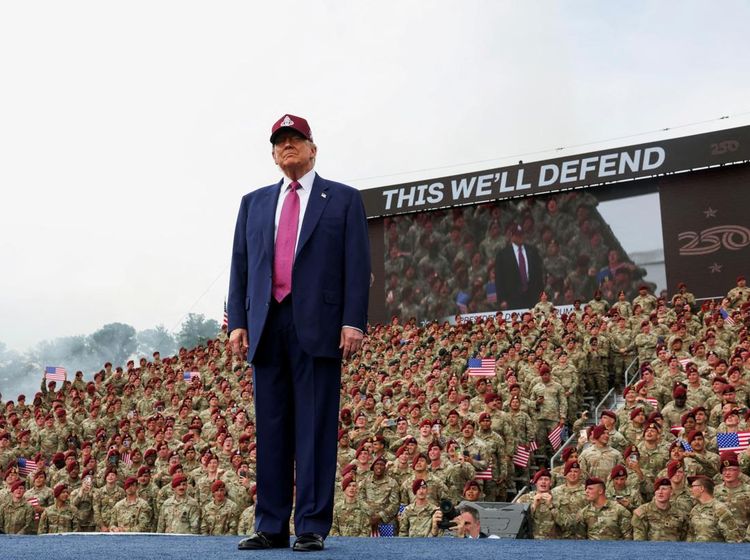 Fort Bragg Jadi Panggung Trump Peringati Hari Jadi Militer AS