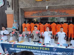 38 Orang Sindikat Love Scam Ditangkap di Bali, Pengendalinya di Kamboja
