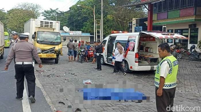 Kecelakaan di Ngawi yang tewaskan seorang polisi