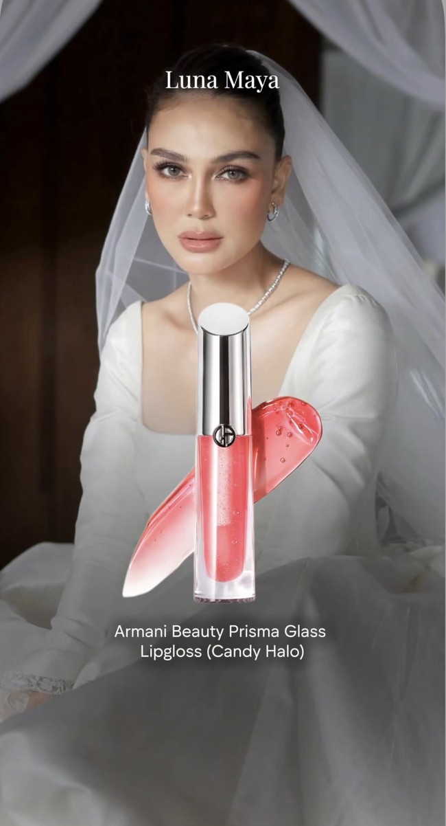 Lipstik artis di hari pernikahan