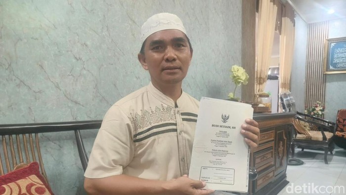 Nur Iskandar, pihak terlapor dalam dugaan penyerobotan lahan.
