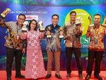 4 Unit Usaha APP Group Raih Penghargaan Peran Strategis CSR, Ada IKPP Perawang