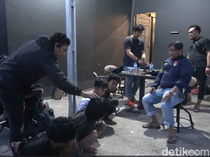 4 Anggota Geng Motor Serang Warga Saat Nongkrong di Makassar Ditangkap