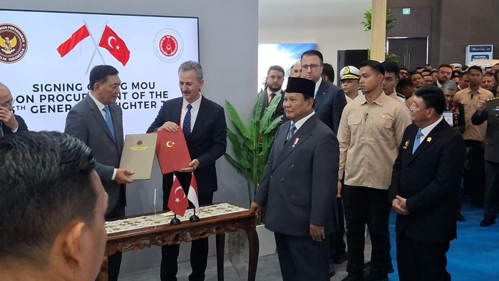 Prabowo saksikan Kerja sama pertahanan