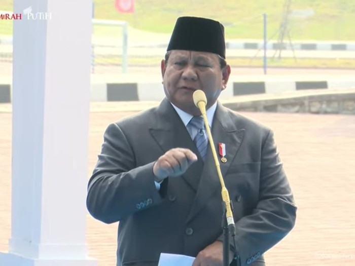 Presiden Prabowo Subianto di Unhan Sentul