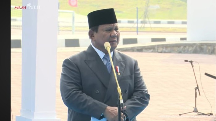 Presiden Prabowo Subianto di Unhan Sentul