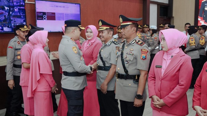 Rotasi jabatan perwira di Polres Jombang.