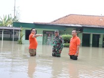 Atasi Banjir di Gresik, Tembok Sandaran Akan Dibangun di Kali Lamong