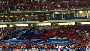 Tifo Garuda Tembus Stadion Lawan!