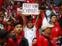 Suporter Indonesia Tetap Bersorak Meski Dicukur 0-6 Bikin Fans Jepang Kagum