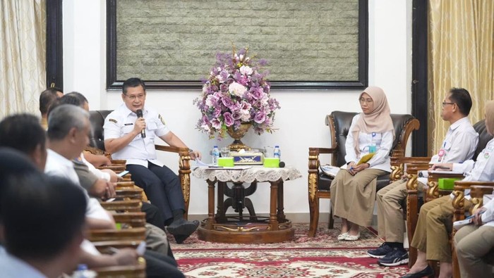 Wakil Bupati OKU Marjito Bachri menerima Audiensi Balai Besar Pengawasan Obat dan Makanan