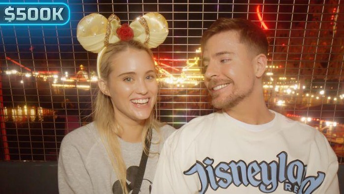 YouTuber MrBeast sewa Disneyland untuk kencan semalam.