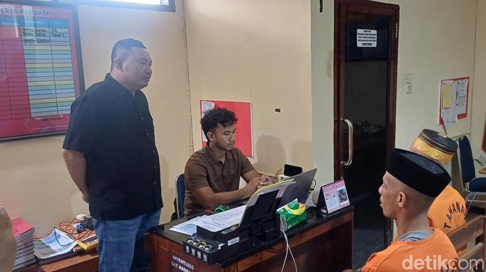 2 pengedar sabu di Pulau Dewakang Pangkep ditangkap.