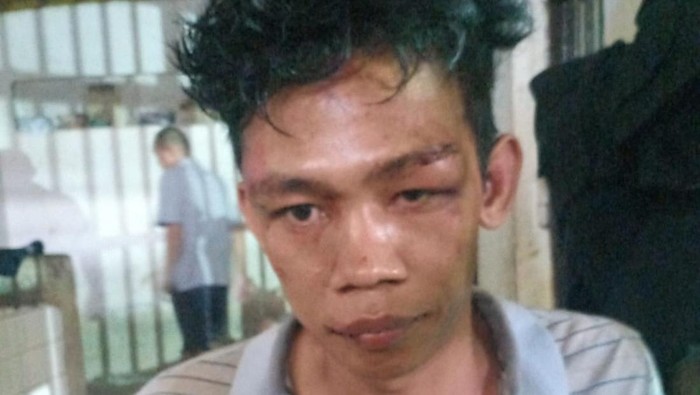 Ardiansyah, pelaku curanmor yang tusuk korbannya diamankan polisi.