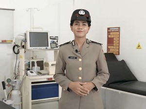 Polwan Bakomsus Kesehatan Masyarakat Bripda Ledya: Fokus Cegah Stunting