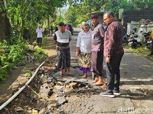 Pemkab Karangasem Anggarkan Rp 18 Miliar untuk Perbaiki Jalan Rusak