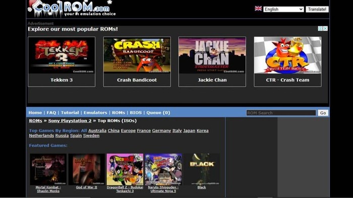 Game lawas dari konsol jadul bisa sangat mudah didownload dari Coolrom. Tapi kenali dulu bahaya yang mengintai.