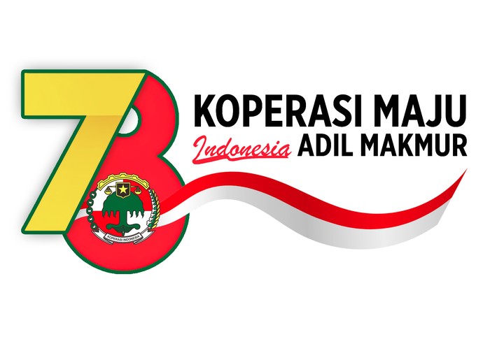 Dewan Koperasi Nasional (Dekopin) merilis logo peringatan 78 Tahun Hari Koperasi Nasional (Harkopnas) 2025.