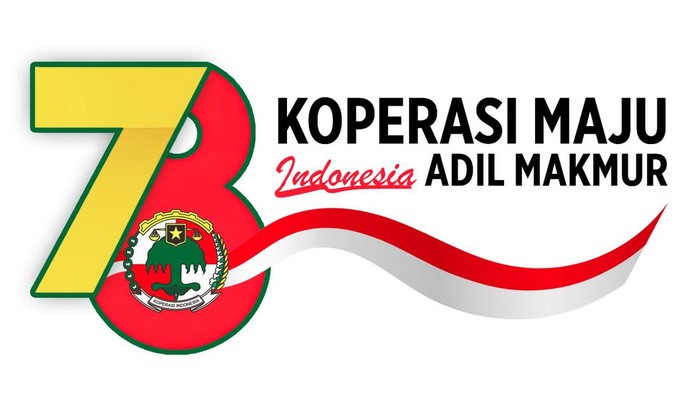 Dewan Koperasi Nasional (Dekopin) merilis logo peringatan 78 Tahun Hari Koperasi Nasional (Harkopnas) 2025.