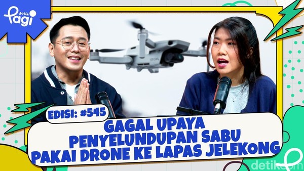 Gagal Upaya Penyelundupan Sabu Pakai Drone ke Lapas Jelekong