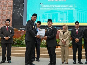 Pemprov Sumut Raih Opini WTP 11 Kali Berturut-turut dari BPK RI