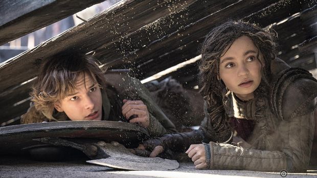Cuplikan adegan dalam film How To Train Your Dragon.