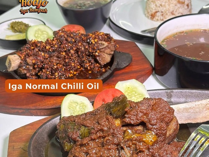 Iga bakar enak di Jakarta
