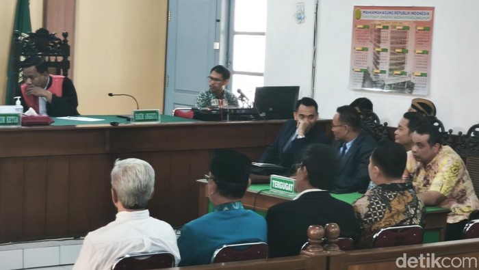 Proses persidangan perkara nomor 99/Pdt.G/2025/PN Skt di Pengadilan Negeri (PN) Solo, Kamis (12/6/2025).
