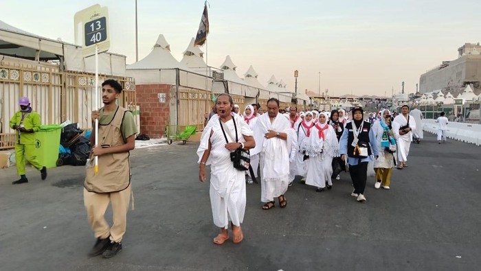 Jemaah haji embarkasi Banjarmasin.