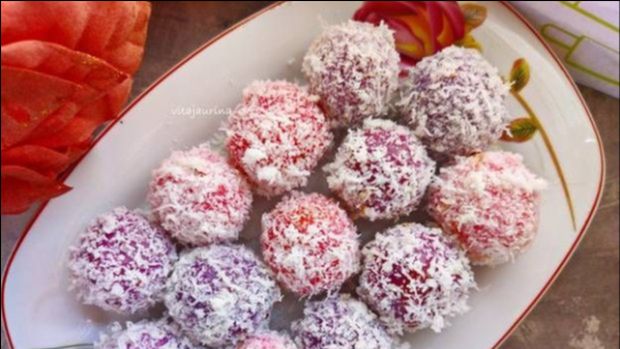 Klepon Ubi Jalar UGC Resep Detikfood
