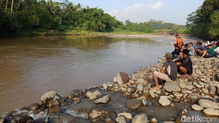 Lokasi warga Magelang hanyut di Sungai Progo, Kamis (12/6/2025).