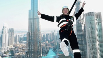 Tapi tentunya Lucy Guo menikmati hidup seperti berwisata dan berpetualang. Foto: Instagram