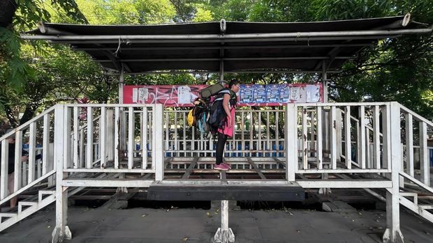 Tubuh yang Tak Pernah Dicatat, Mega Herdiyanti. Fotografer: Zhaddam A. Nurdin