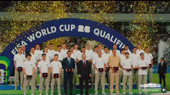 Pemain Timnas Uzbekistan dapat 40 mobil BYD