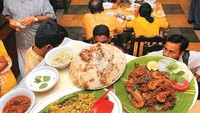 Paragon Restaurant di India berdiri sejak 1939 dan jadi rujukan kuliner Malabar, terutama biryani dan seafoodnya yang kaya rasa. Foto: Site Culinary/Visual
