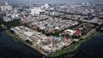 Penampakan dari Udara Lokasi Proyek Pengelolaan Air Limbah Jakarta Penampakan dari Udara Lokasi Proyek Pengelolaan Air Limbah Jakarta