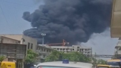 Penampakan Lokasi Jatuhnya Pesawat Air India yang Bawa 242 Orang