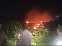 Respon Cepat CC 110 Polres Probolinggo Saat Terima Laporan Kebakaran