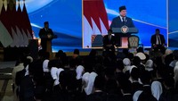 Pengumuman tersebut disampaikan Prabowo dalam acara Pengukuhan Hakim Mahkamah Agung Republik Indonesia yang digelar secara virtual pada Kamis, 12 Juni 2025. Ia menegaskan bahwa peningkatan gaji disesuaikan dengan golongan, dan golongan terendah akan menerima kenaikan paling besar. (Eva Safitri/detikcom)