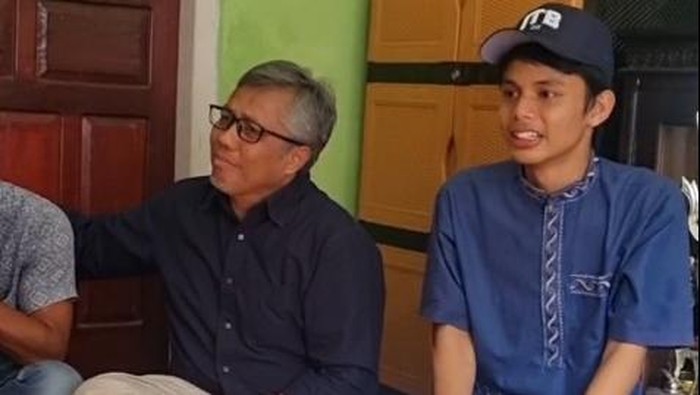Rektor ITB bersama Devit Febriansyah.