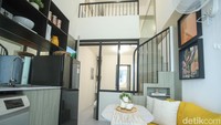 Yang kedua, rumah tipe dua kamar tidur yang mempunyai luas tanah 26,3 meter persegi dan bangunan 23,4 meter persegi. Foto: Rifkianto Nugroho
