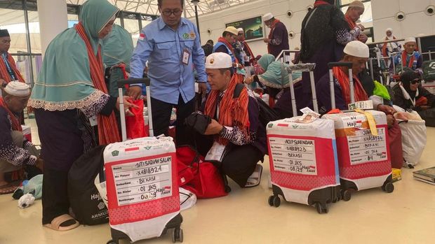 Suasana bandara jelang jemaah haji RI pulang ke tanah air (Dok. Media Center Haji)